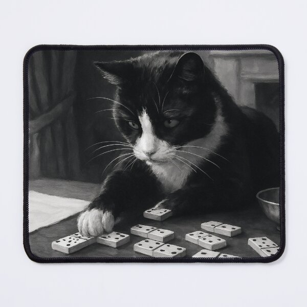 Item preview, Cat playing at the table designed and sold by Sigtrix.