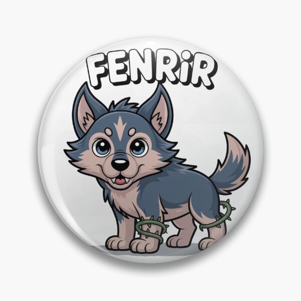 Item preview, Cute Fenrir designed and sold by VargRunes.