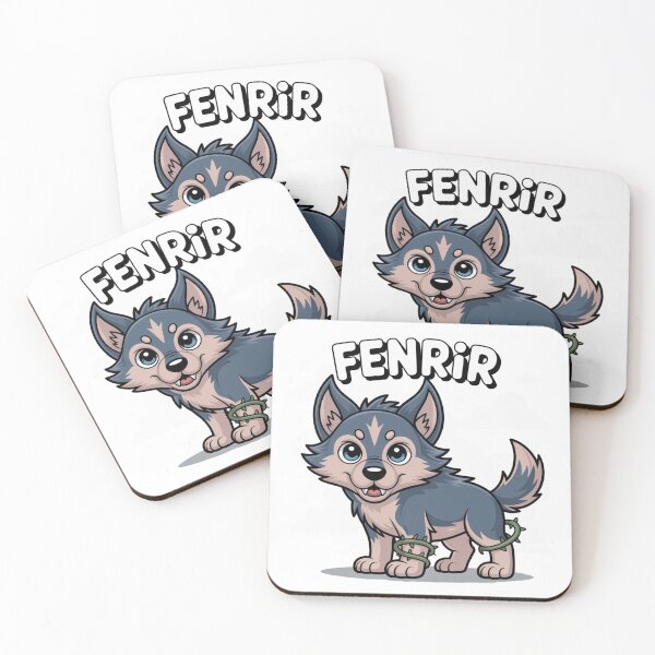 Item preview, Cute Fenrir designed and sold by VargRunes.