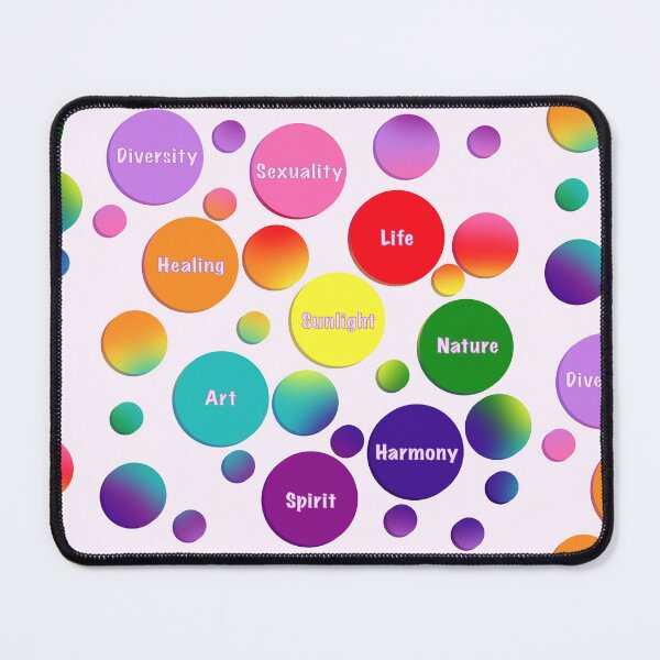 Item preview, 9 Color Rainbow Pride Dots + Flag Meaning designed and sold by PrideofDragons.