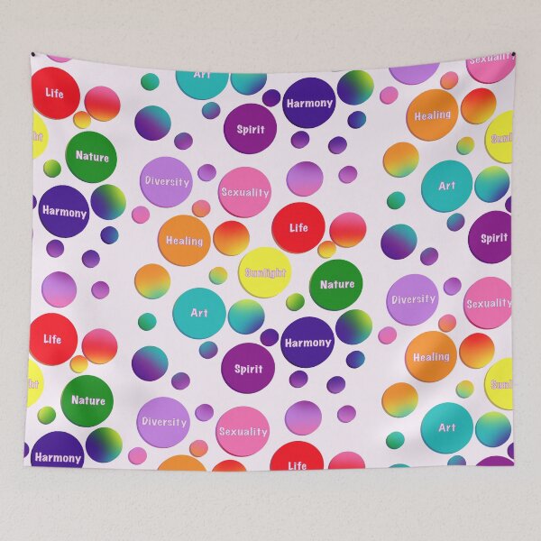 Item preview, 9 Color Rainbow Pride Dots + Flag Meaning designed and sold by PrideofDragons.