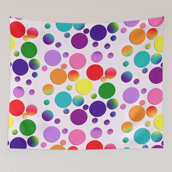 Item preview, 9 Color Rainbow Pride Dots (Gradient Only) designed and sold by PrideofDragons.