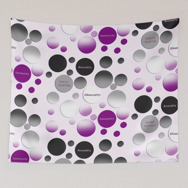 Item preview, Asexual Pride Dots + Flag Meaning designed and sold by PrideofDragons.