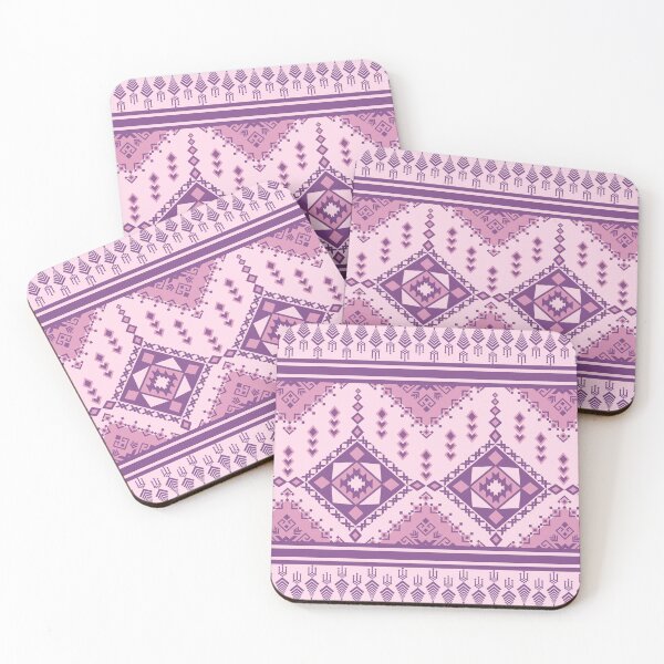 Item preview, Captivating Purple Geometric Tribal Pattern designed and sold by DesignByNui.