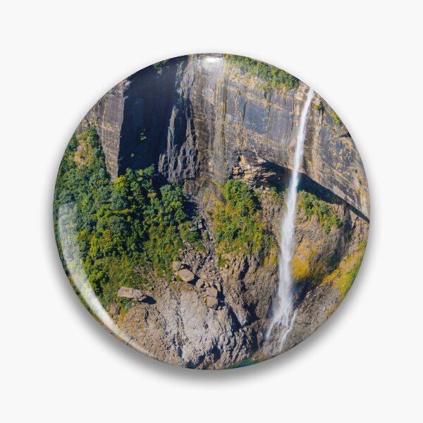Item preview, Nohkalikai Falls, India – Majestic Waterfall Nature Photography designed and sold by Cole's Design.