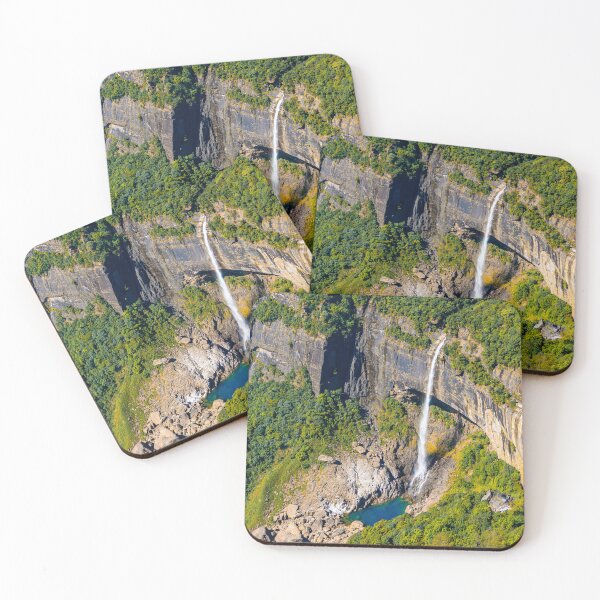 Item preview, Nohkalikai Falls, India – Majestic Waterfall Nature Photography designed and sold by Cole's Design.