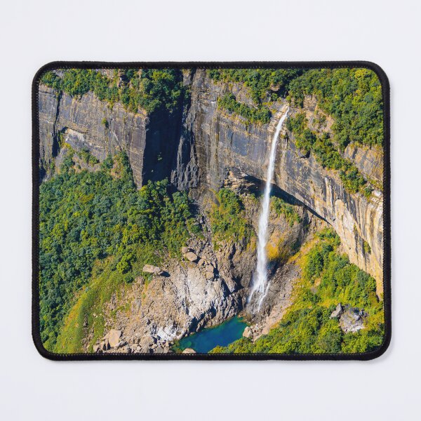 Item preview, Nohkalikai Falls, India – Majestic Waterfall Nature Photography designed and sold by Cole's Design.