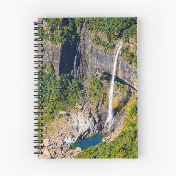 Item preview, Nohkalikai Falls, India – Majestic Waterfall Nature Photography designed and sold by Cole's Design.