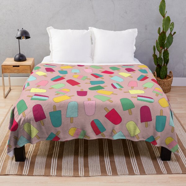 Item preview, Colorful Ice Cream Illustration Pattern | Summer Design designed and sold by UnhingedBird.