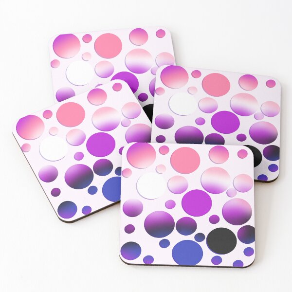 Item preview, Genderfluid Pride Dots (Gradient Only) designed and sold by PrideofDragons.