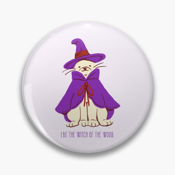 Item preview, Cute Halloween White cat as purple witch Pet Costume designed and sold by Dark & Darling.