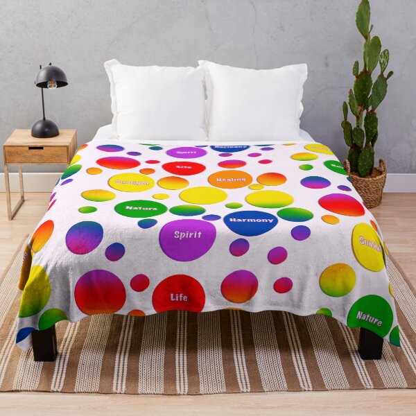 Item preview, Classic Rainbow Pride Dots + Flag Meaning designed and sold by PrideofDragons.