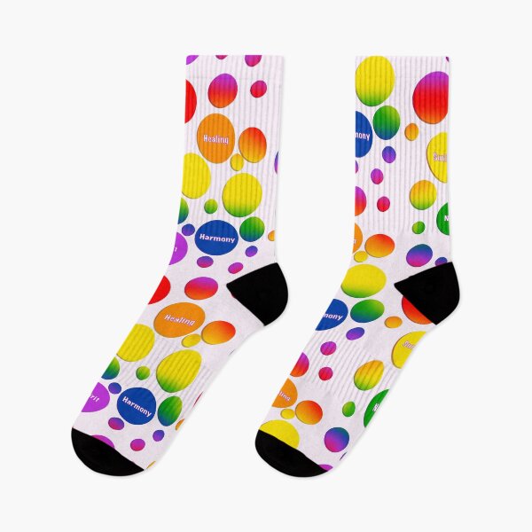 Item preview, Classic Rainbow Pride Dots + Flag Meaning designed and sold by PrideofDragons.