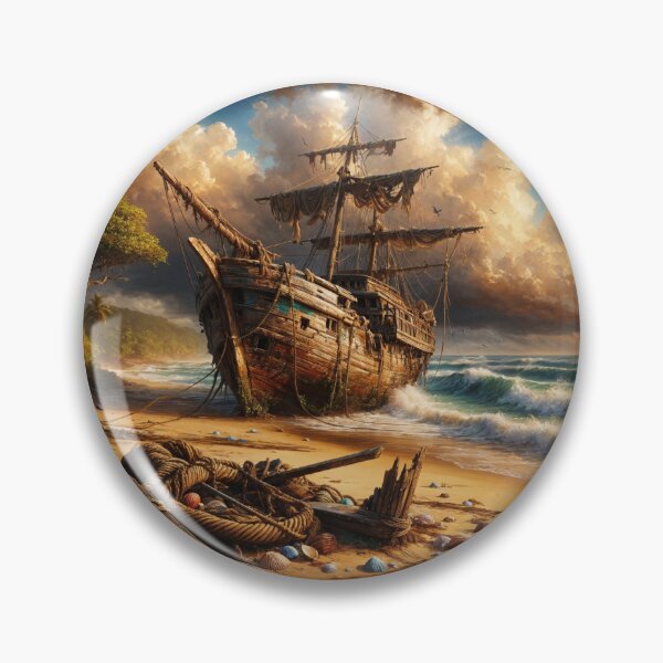 Item preview, Shipwreck on the Beach designed and sold by M-Y-A-R-T-.