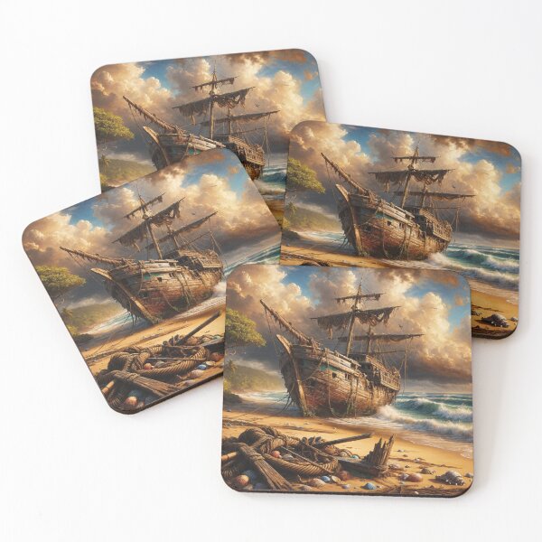 Item preview, Shipwreck on the Beach designed and sold by M-Y-A-R-T-.