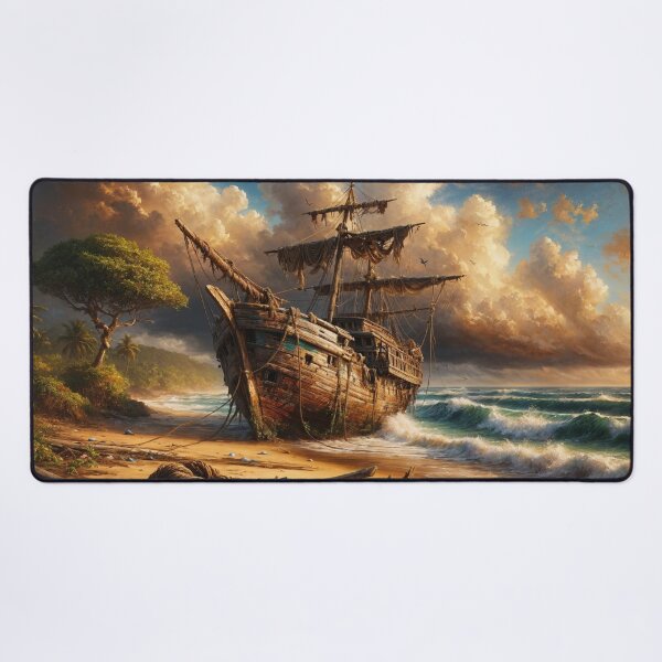 Item preview, Shipwreck on the Beach designed and sold by m-y-A-I-A-R-T-.