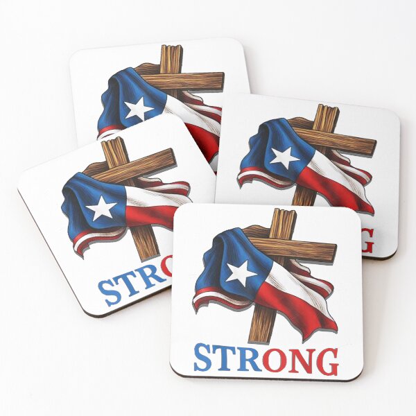 Item preview, Strong Texas Flag Cross Christian Pride 2025 T-Shirt designed and sold by RannaHile.