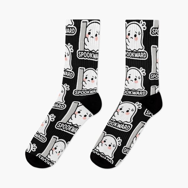 Item preview, Spookward – Shy Ghost With a Blush and Humor designed and sold by Taans-Creation.