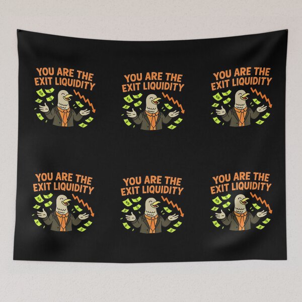 Item preview, You Are The Exit Liquidity designed and sold by TrendsLook.