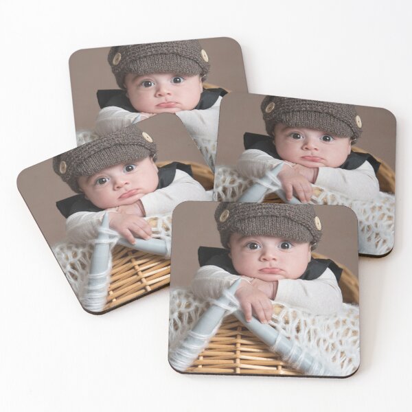 Item preview, Baby boy in a basket designed and sold by Dreamscape Eclectic .