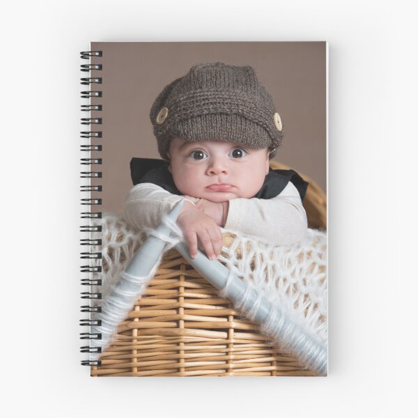 Item preview, Baby boy in a basket designed and sold by Dreamscape Eclectic .