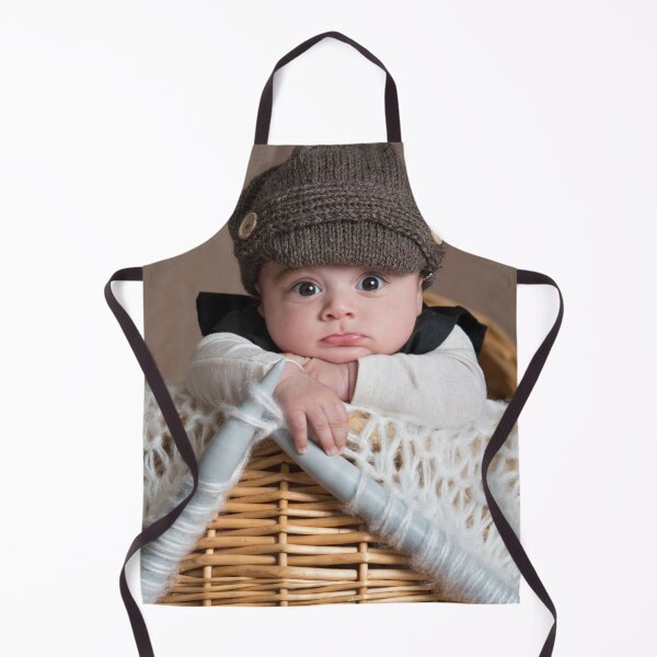Item preview, Baby boy in a basket designed and sold by Dreamscape Eclectic .