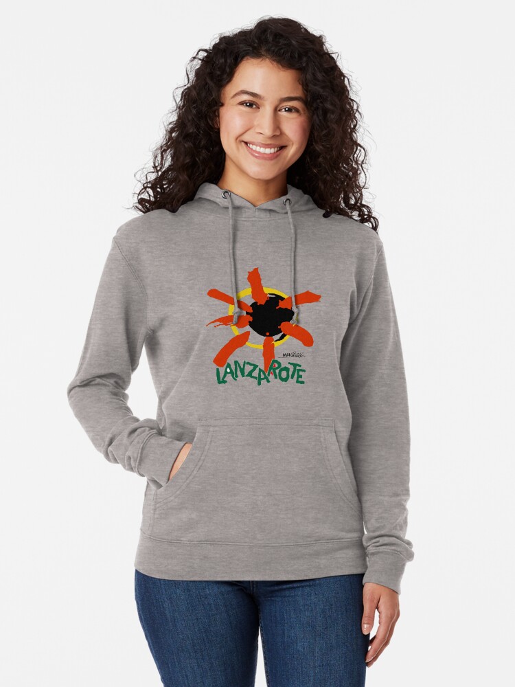 Alternate view of Lanzarote - Large Logo Lightweight Hoodie