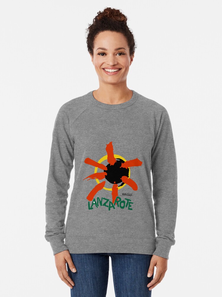 Alternate view of Lanzarote - Large Logo Lightweight Sweatshirt
