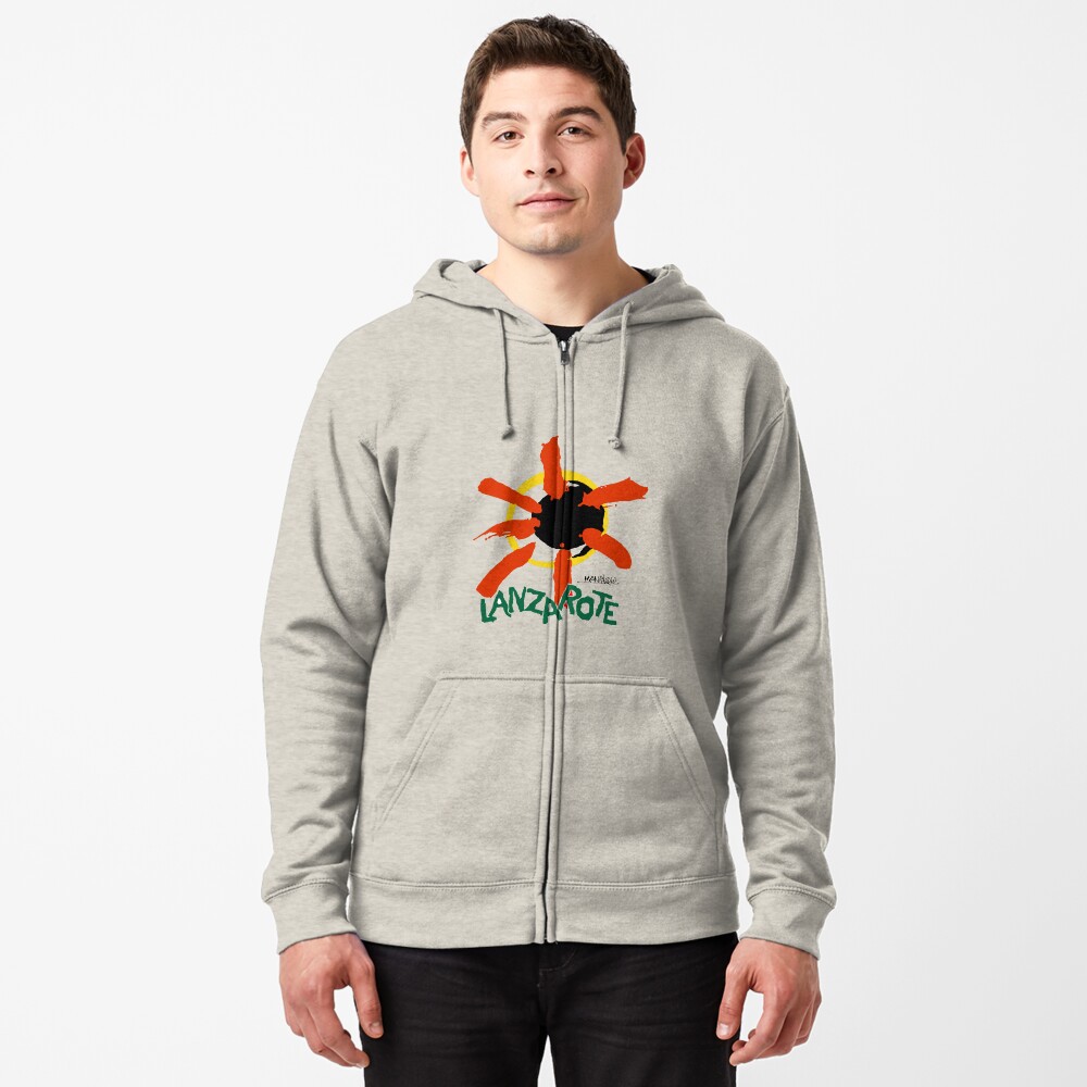 Lanzarote - Large Logo Zipped Hoodie