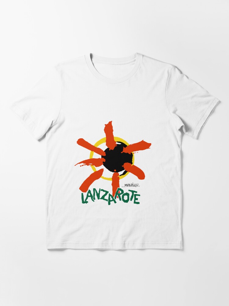 Alternate view of Lanzarote - Large Logo Essential T-Shirt