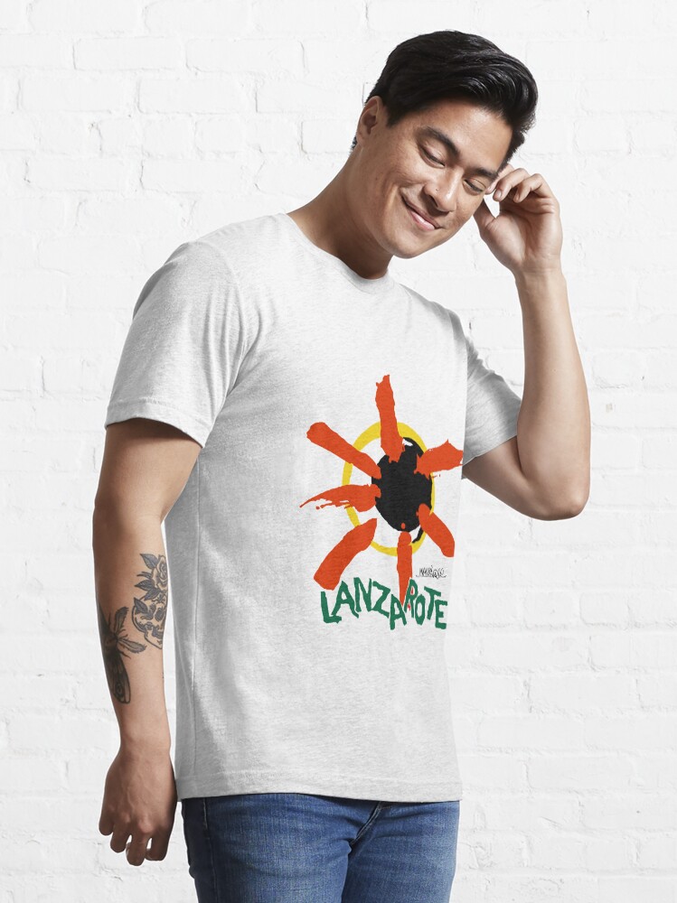 Alternate view of Lanzarote - Large Logo Essential T-Shirt