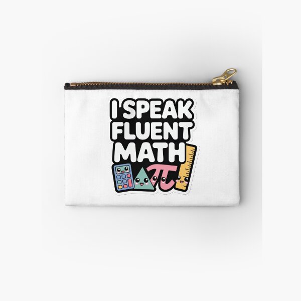 Item preview, I Speak Fluent Math Kawaii Teacher designed and sold by MagicWander.