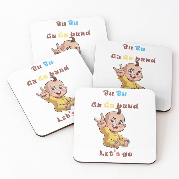 Item preview, Banda Bu bu ga ga, bebé rockero designed and sold by DżodżoJoy.