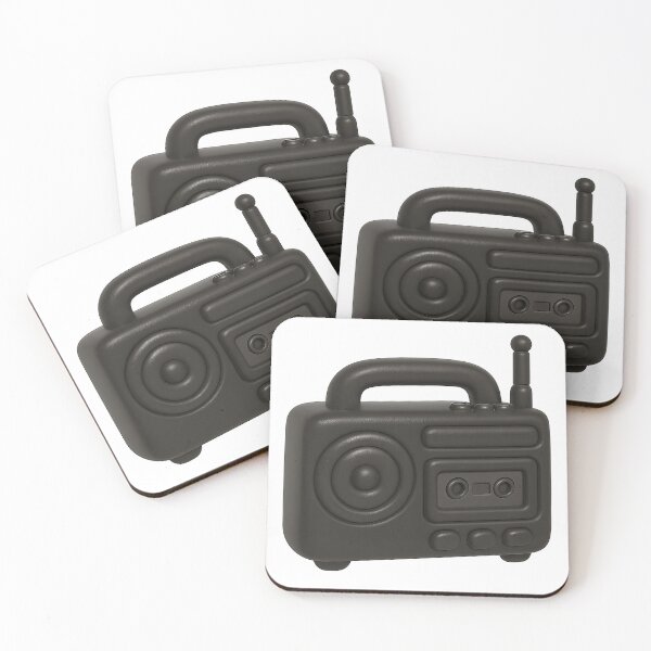 Item preview, Retro radio design isolated on transparent background, AI Generated designed and sold by dvoevnore.