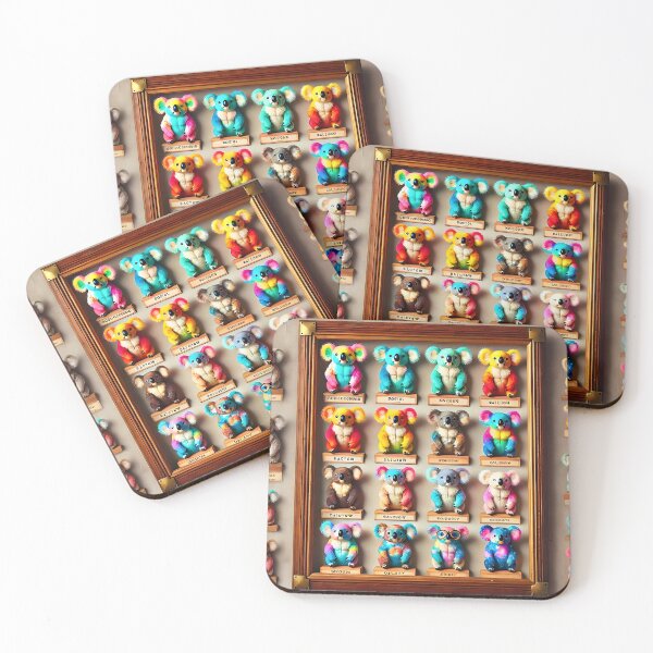 Item preview, Rainbow Koalas: A Colorful Collection designed and sold by Koalangel.
