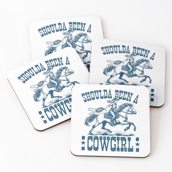 Item preview, Retro Western Shoulda Been A Cowgirl designed and sold by Jcat7.