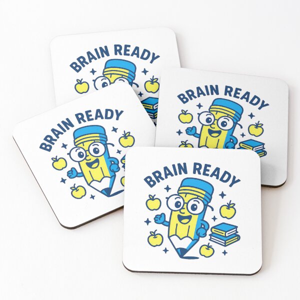 Item preview, Brain Ready – Back to School Pencil Character designed and sold by Taans-Creation.