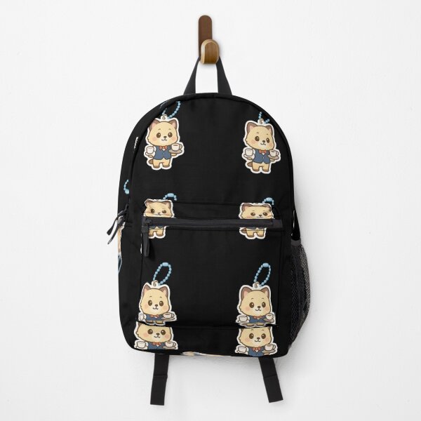 Item preview, Cute cat waiter Kawaii keychain designed and sold by DamioPolArt.