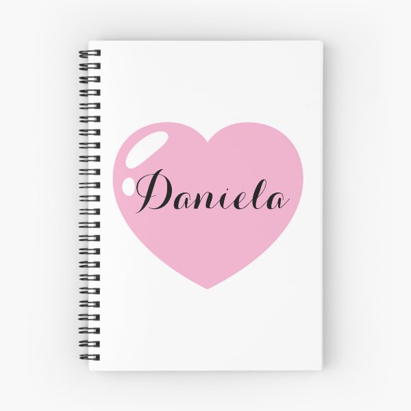 Item preview, Daniela Name with pink Heart  designed and sold by Artbymonika.