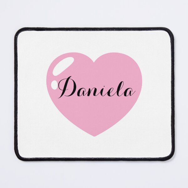 Item preview, Daniela Name with pink Heart  designed and sold by Monika Howarth.