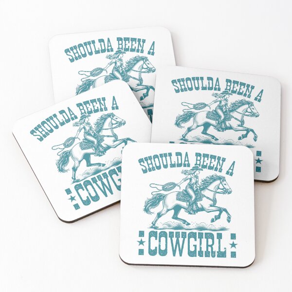 Item preview, Retro Western Shoulda Been A Cowgirl designed and sold by Jcat7.