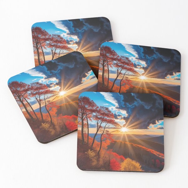 Item preview, Wood and sunset designed and sold by Freeform Flow by Caroline.