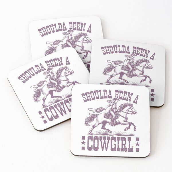 Item preview, Retro Western Shoulda Been A Cowgirl designed and sold by Jcat7.