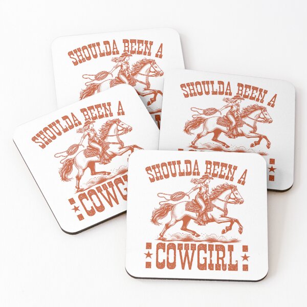 Item preview, Retro Western Shoulda Been A Cowgirl designed and sold by Jcat7.