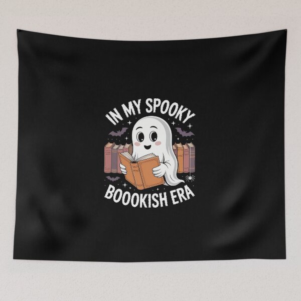 Item preview, Bookish Books Lovers Halloween Reading designed and sold by KarstenNoanra.