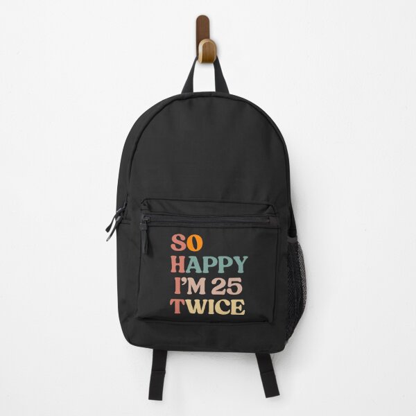 Item preview, So Happy I'm 25 Twice 50th Birthday Funny 50 Years Old designed and sold by faridman.