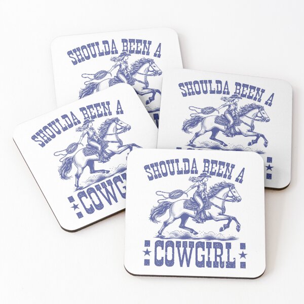 Item preview, Retro Western Shoulda Been A Cowgirl designed and sold by Jcat7.