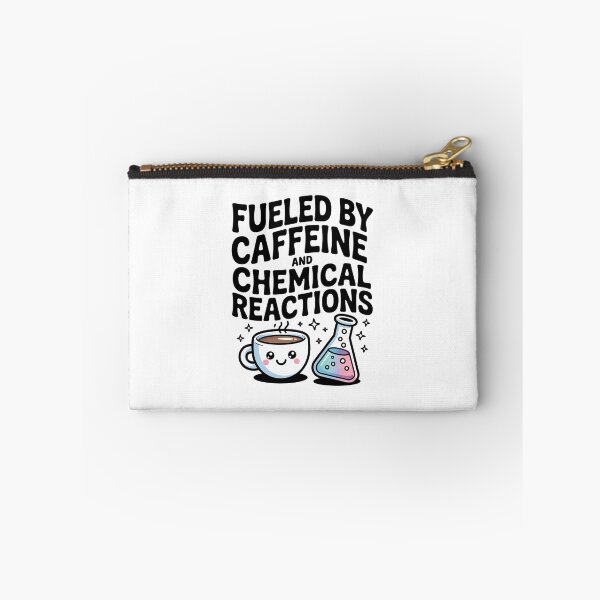 Item preview, Fueled by Caffeine and Chemical Reactions – Funny Science Design designed and sold by MagicWander.