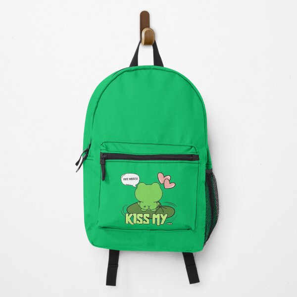 Item preview, funny cartoon frog - kiss my... designed and sold by CypisDesign.