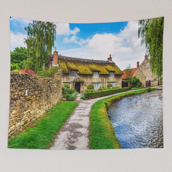 Item preview, Thatched Cottage At Thornton Le Dale, Yorkshire, England designed and sold by Paul Thompson Photography.